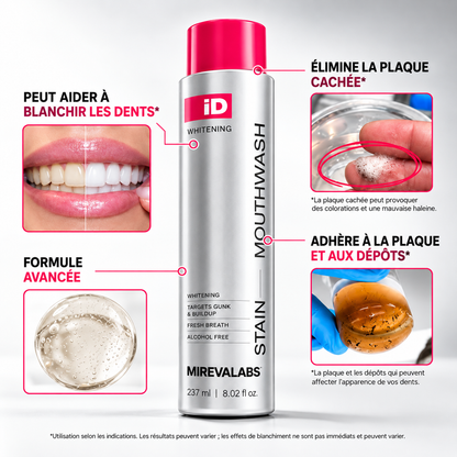 Mirevalabs Bain de Bouche Blanchissant Fraîcheur & Éclat