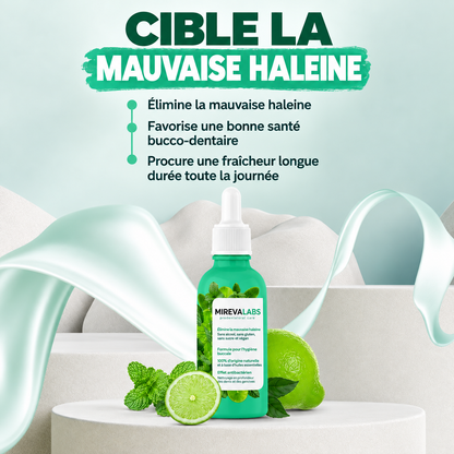 MIREVALABS Gouttes pour une haleine fraîche